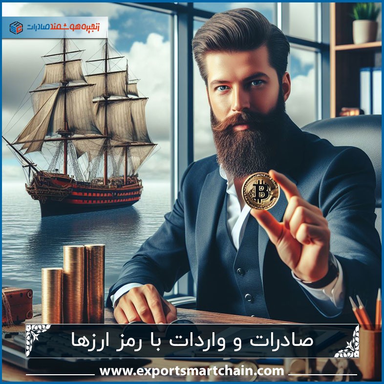 صادرات و واردات با رمز ارزها