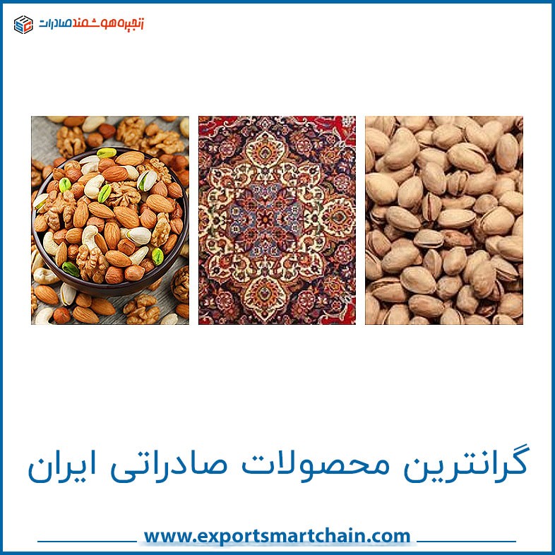 گرانترین محصولات صادراتی ایران