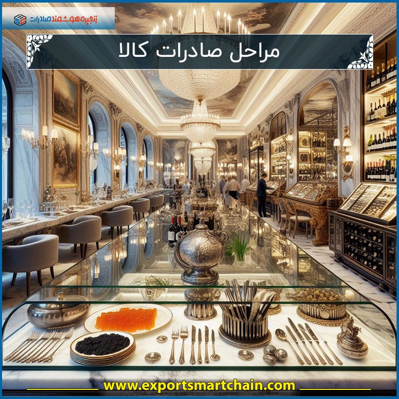 مراحل صادرات کالا